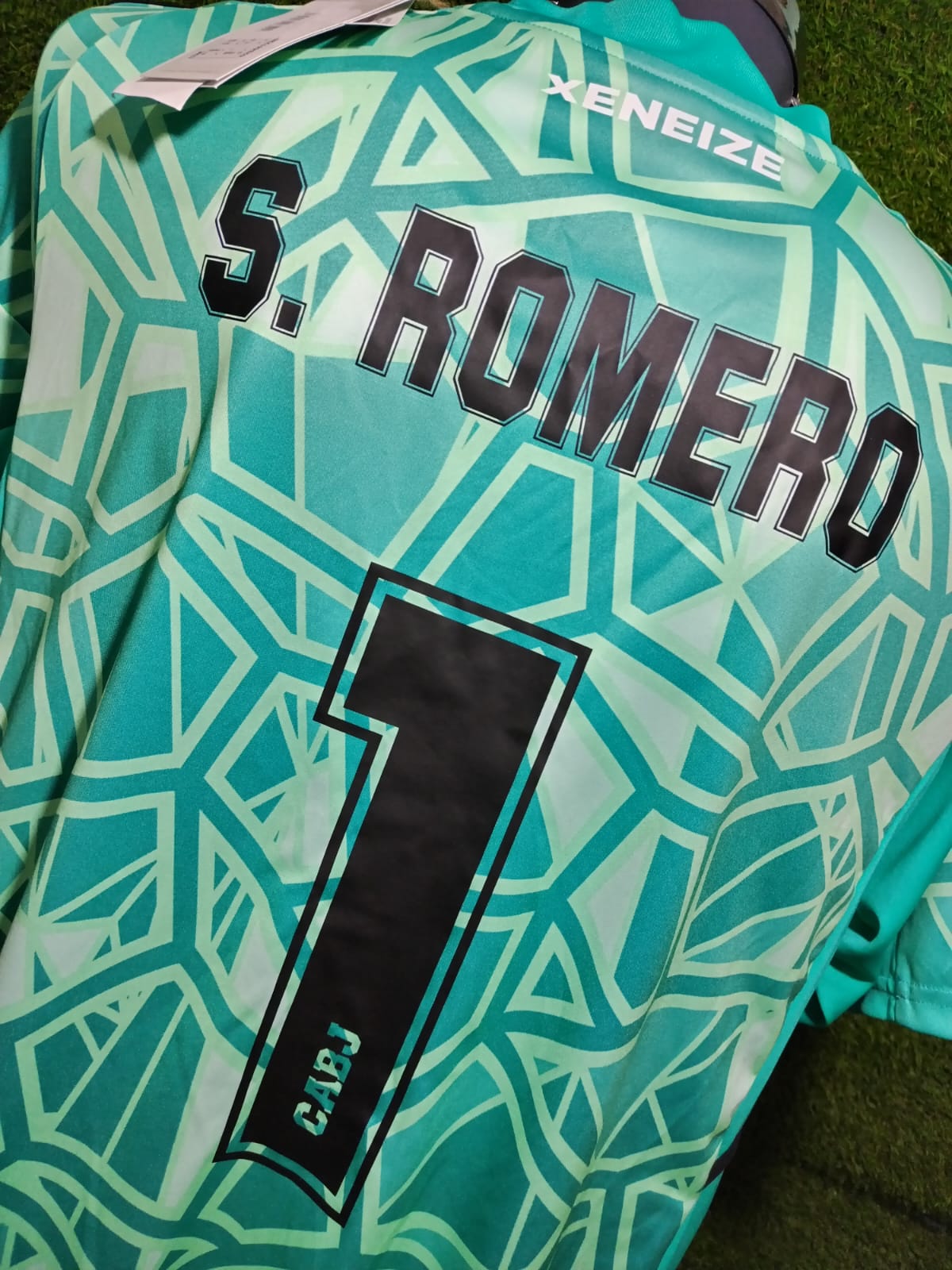 JERSEY BOCA JUNIORS PORTERO 2022 S. ROMERO #1
