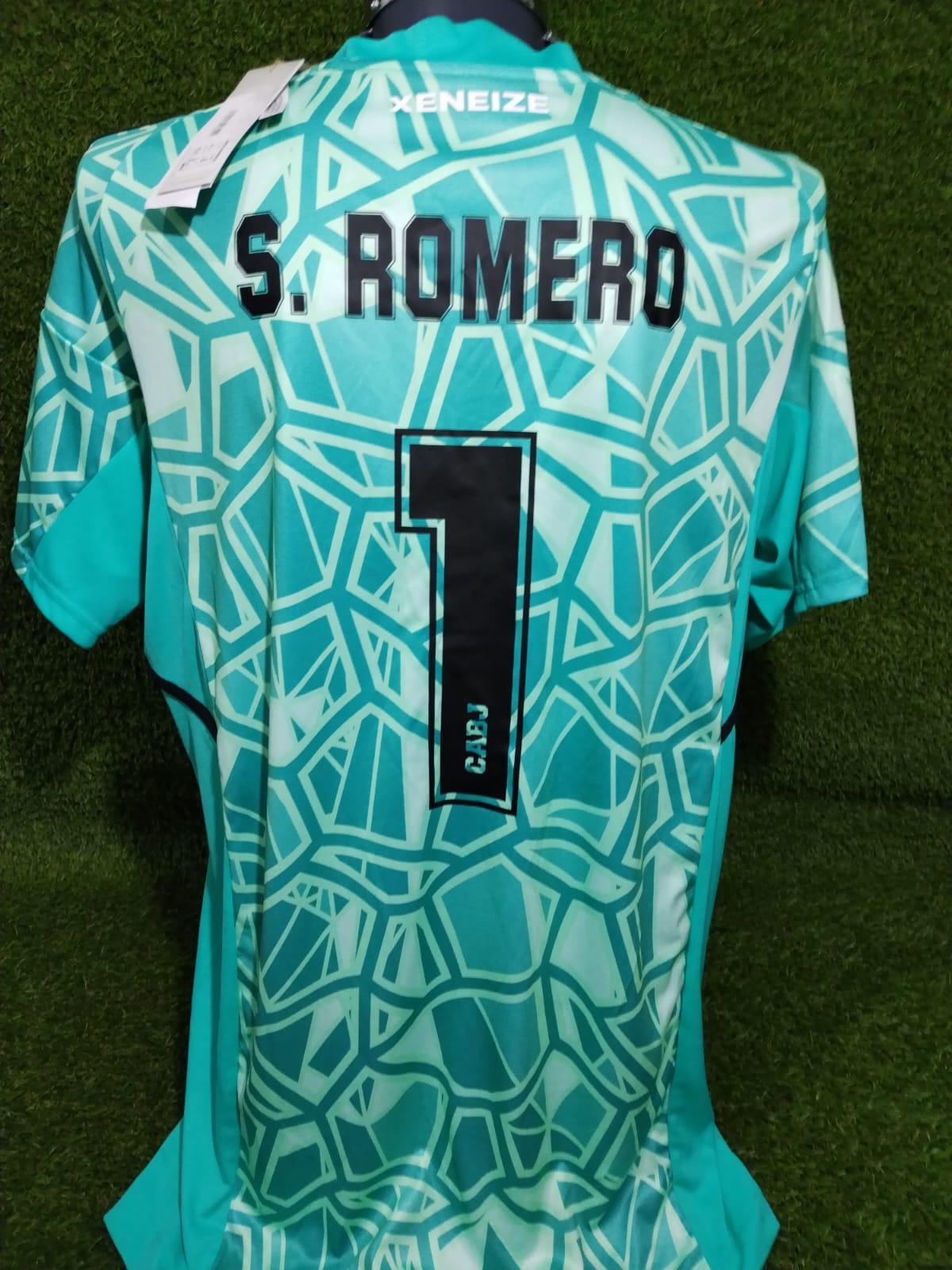 JERSEY BOCA JUNIORS PORTERO 2022 S. ROMERO #1