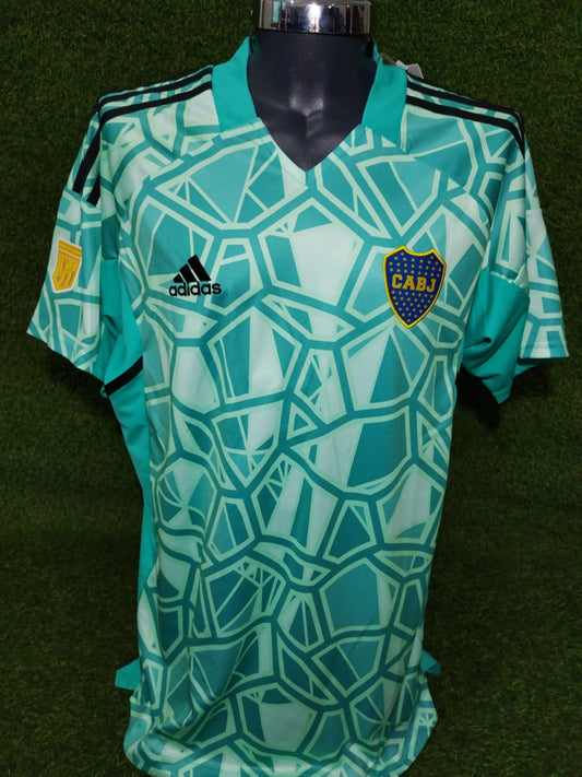 JERSEY BOCA JUNIORS PORTERO 2022 S. ROMERO #1