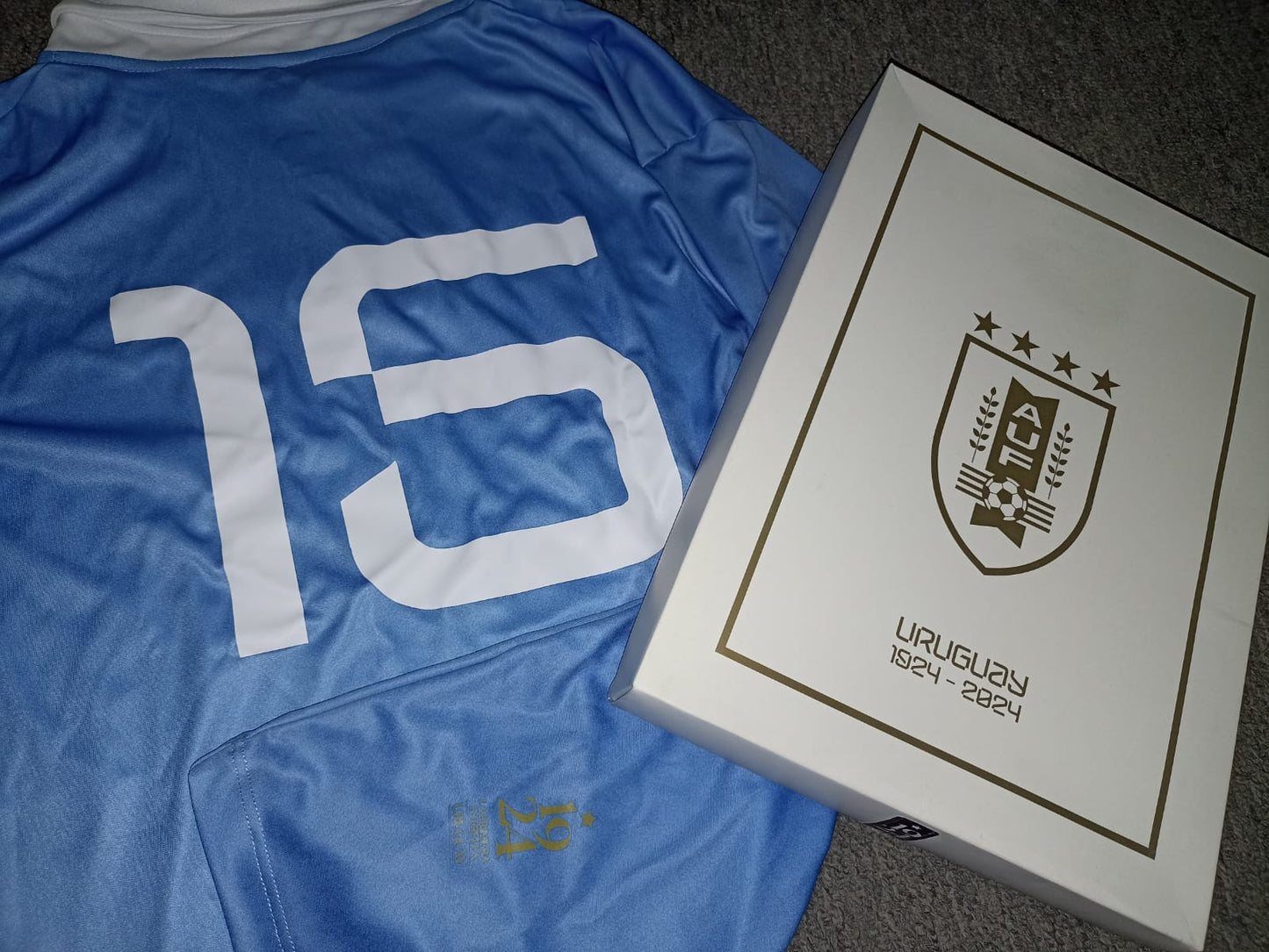 JERSEY URUGUAY HOMENAJE CAMPEONES OLIMPICOS 1924