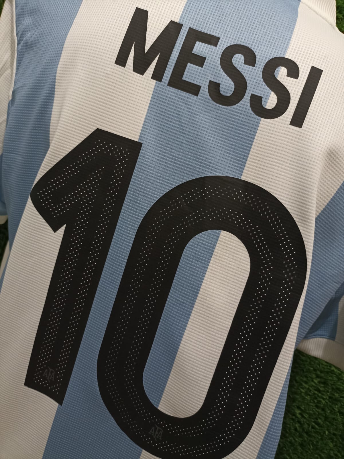JERSEY ARGENTINA 50 ANIVERSARIO #10 MESSI PARCHE OFICIAL