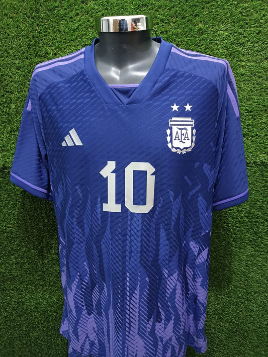 JERSEY ARGENTINA VISITA 2022 #10 MESSI OFICIAL