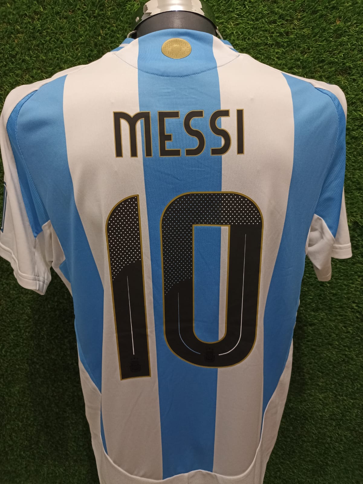 JERSEY ARGENTINA HEAT RDY 2024 #10 MESSI PARCHES OFICIALES