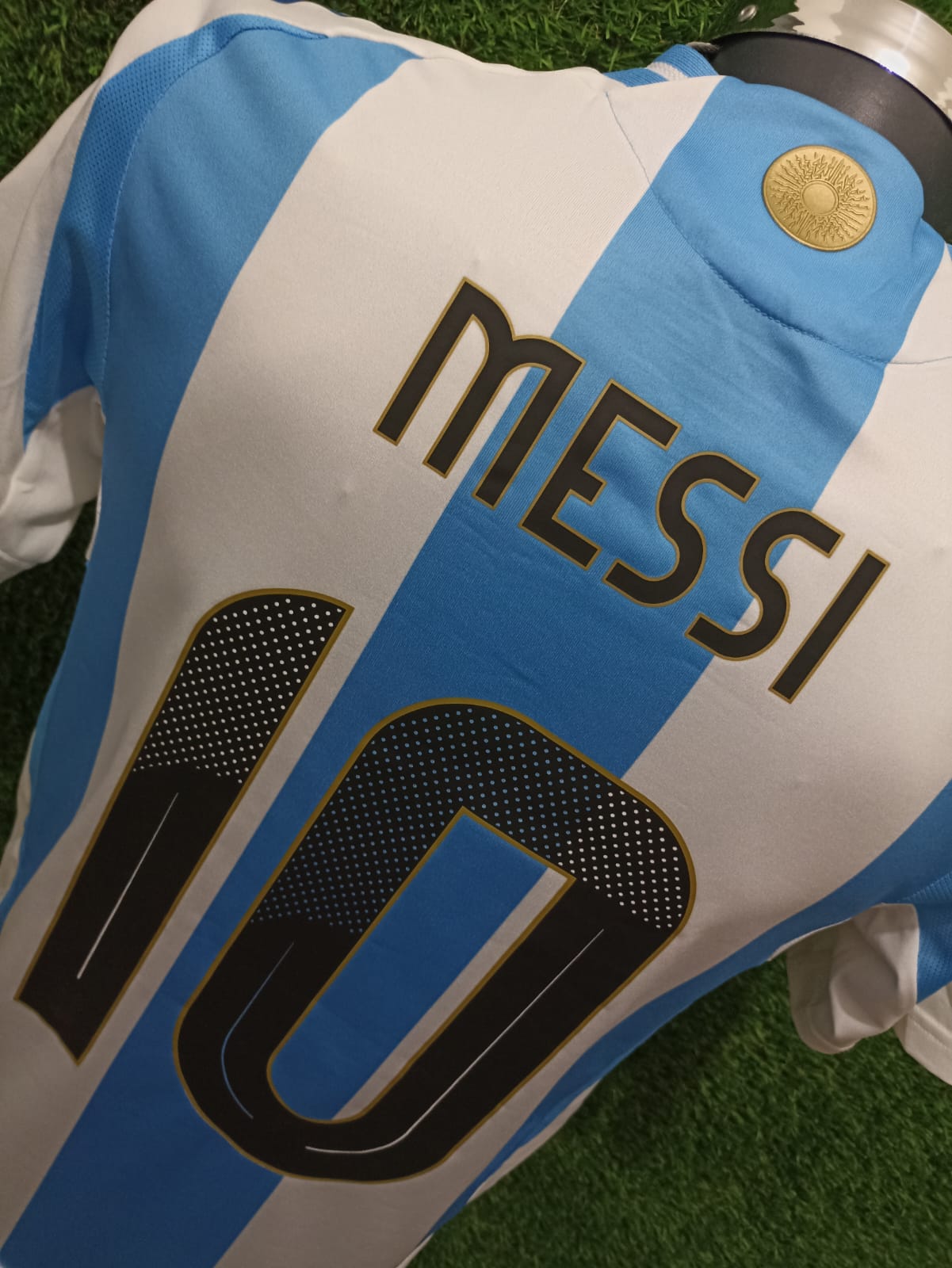 JERSEY ARGENTINA COPA AMERICA 2024 #10 MESSI PARCHES OFICIALES
