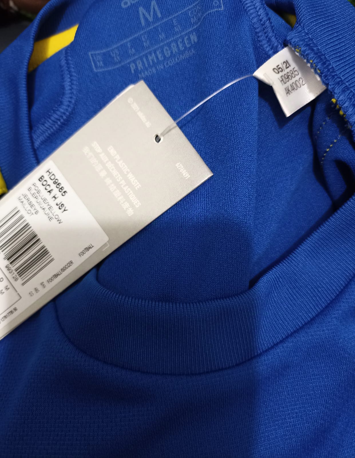 JERSEY BOCA JUNIORS 2021