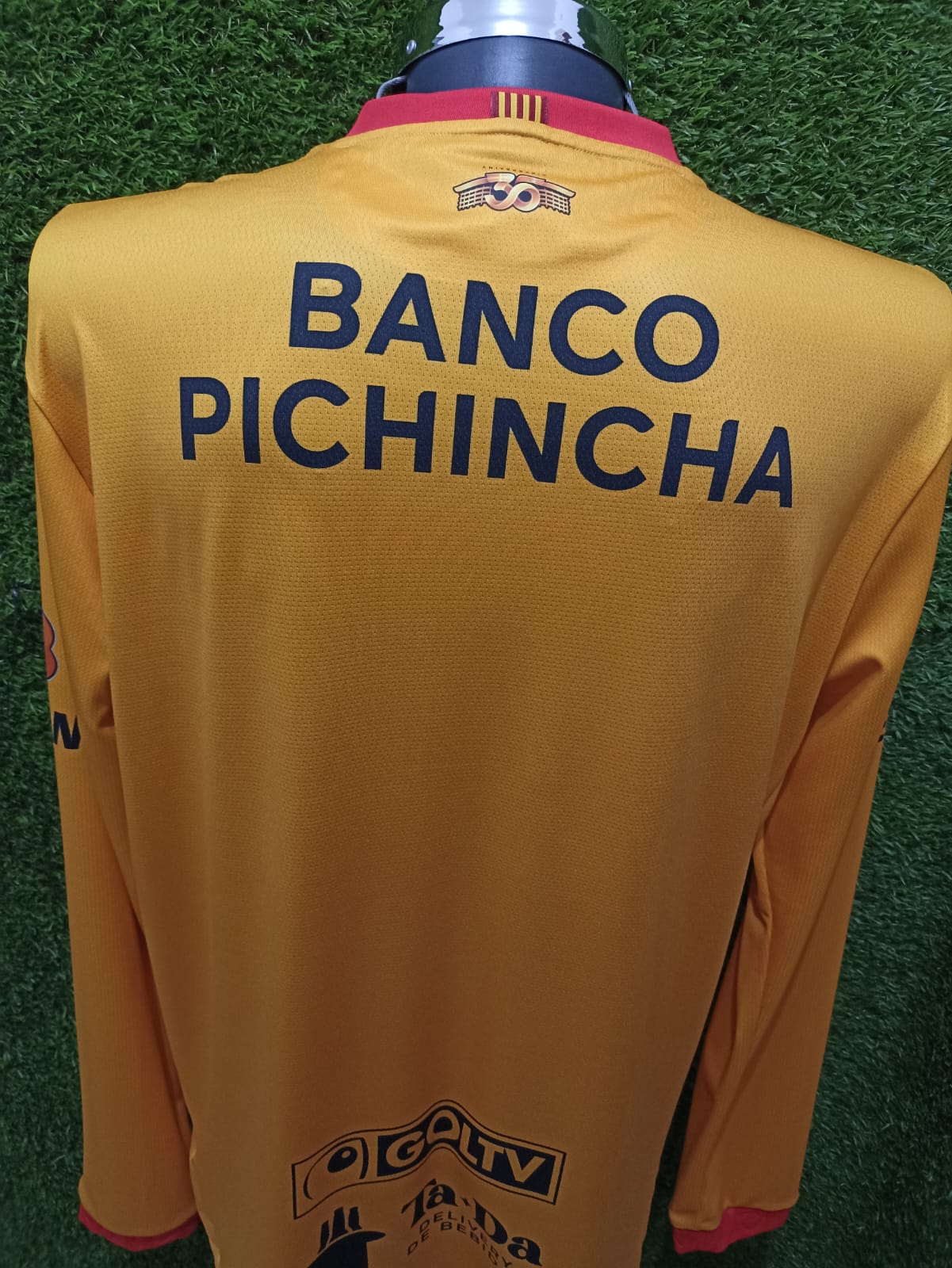 JERSEY BARCELONA DE GUAYAQUIL LOCAL 2023 MANGA LARGA