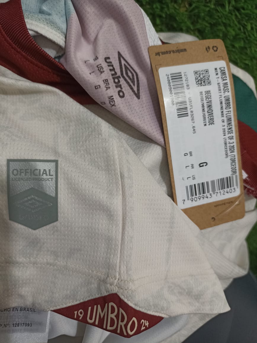 JERSEY FLUMINENSE 3RA EQUIPACION 2024 #12 MARCELO