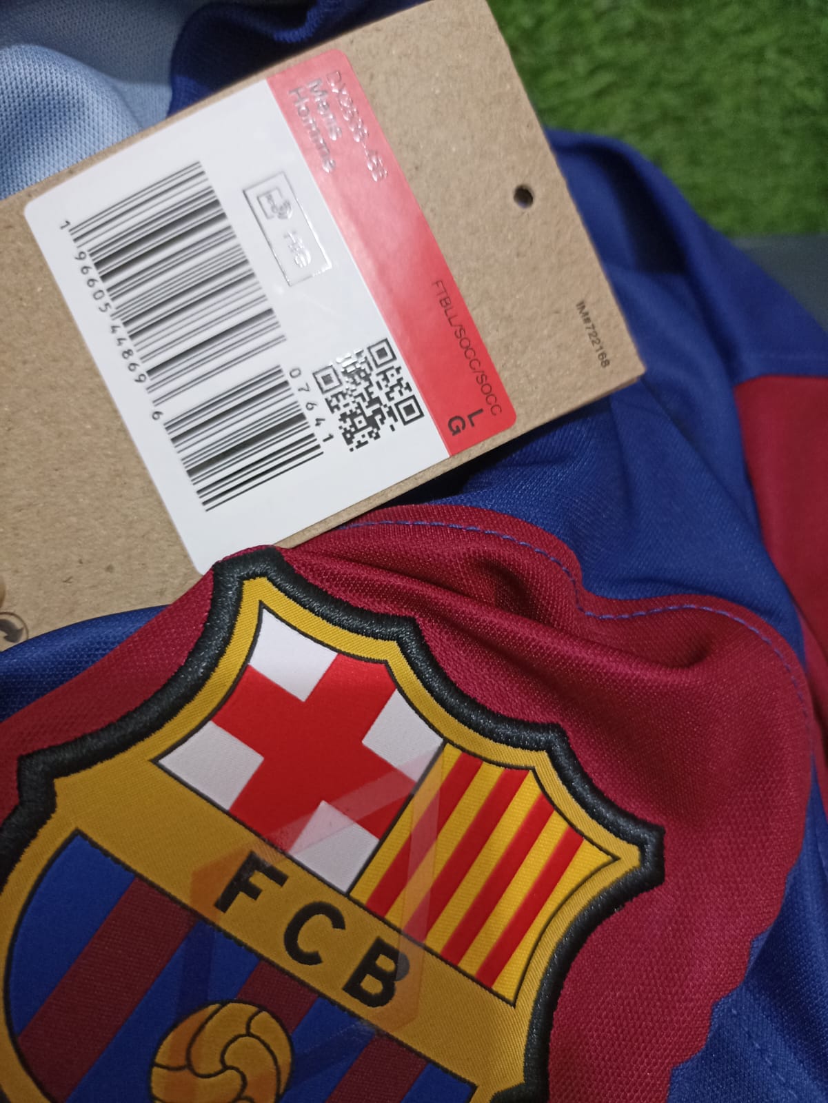 JERSEY BARCELONA LOCAL 2024 MANGA LARGA