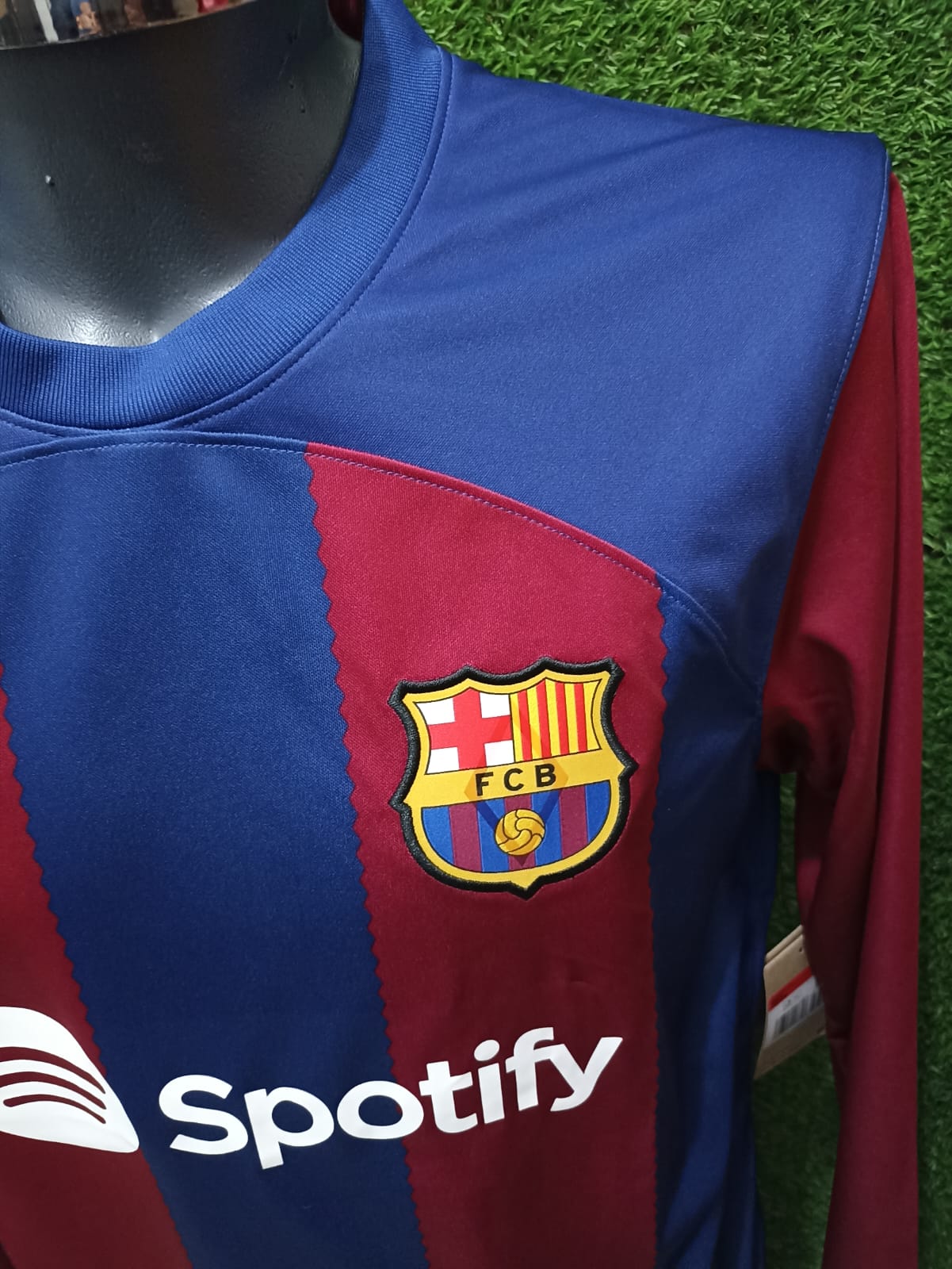JERSEY BARCELONA LOCAL 2024 MANGA LARGA