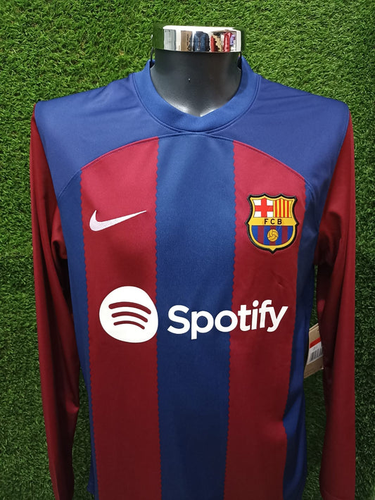 JERSEY BARCELONA LOCAL 2024 MANGA LARGA