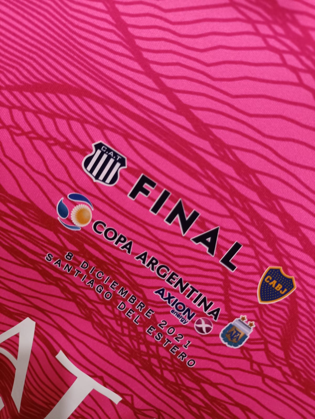 JERSEY BOCA JUNIORS FINAL COPA ARGENTINA