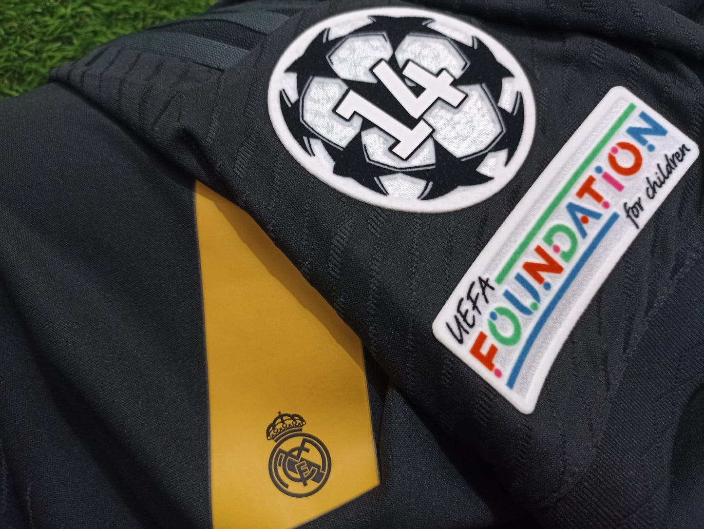 JERSEY REAL MADRID VISITA #7 VINI JR CHAMPIONS 2023