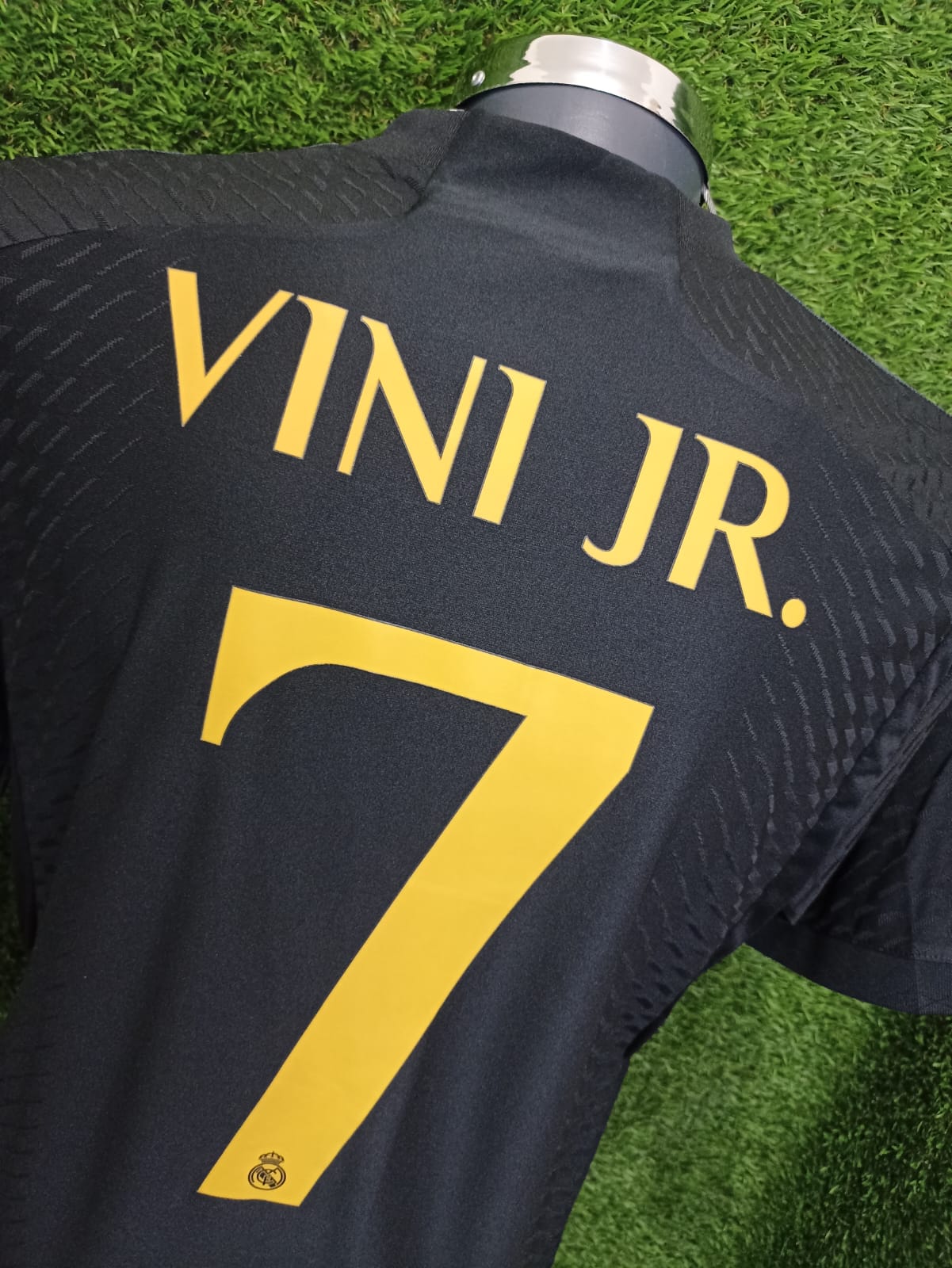 JERSEY REAL MADRID VISITA #7 VINI JR CHAMPIONS 2023