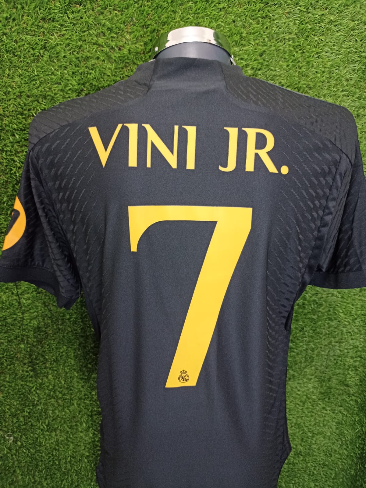 JERSEY REAL MADRID VISITA #7 VINI JR CHAMPIONS 2023