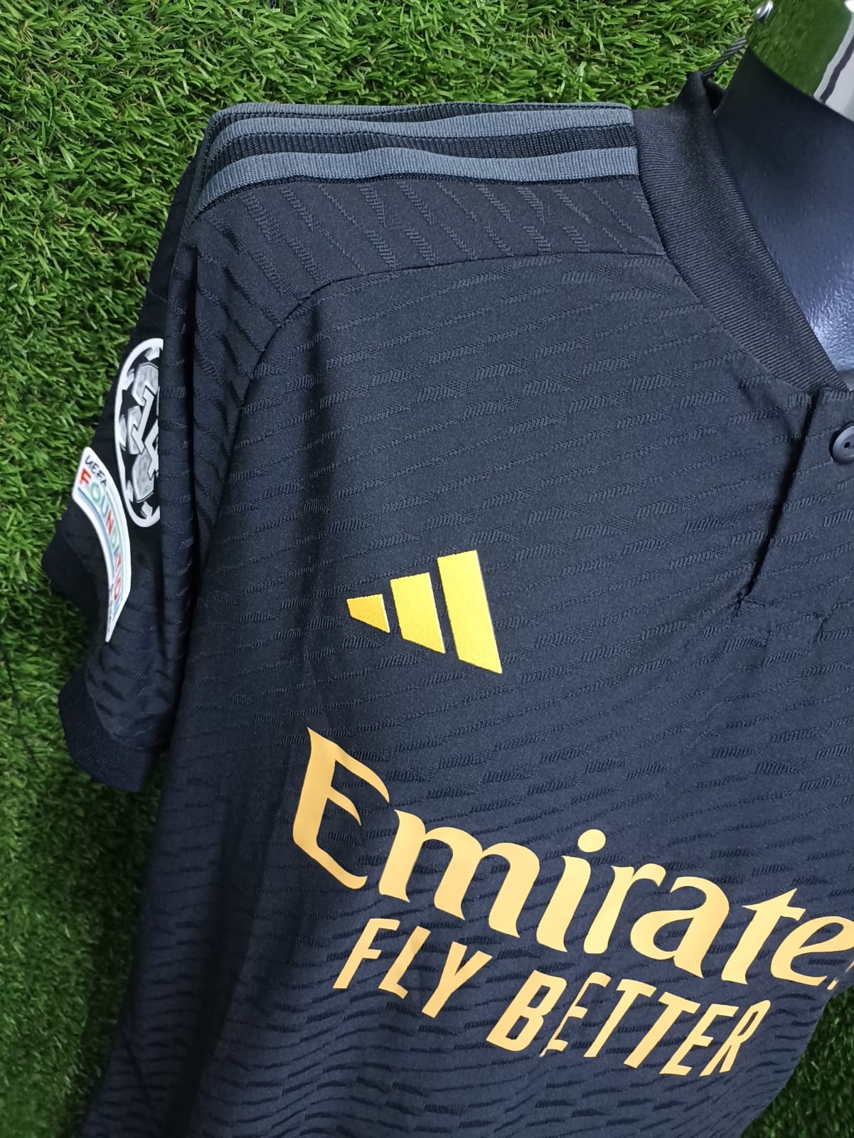 JERSEY REAL MADRID VISITA #7 VINI JR CHAMPIONS 2023