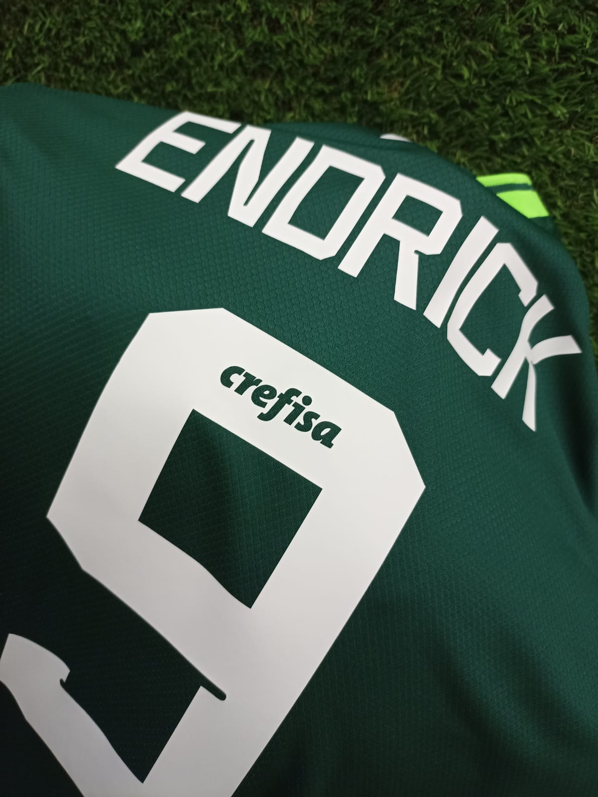 JERSEY PALMEIRAS 2023 MANGA LARGA #9 ENDRICK