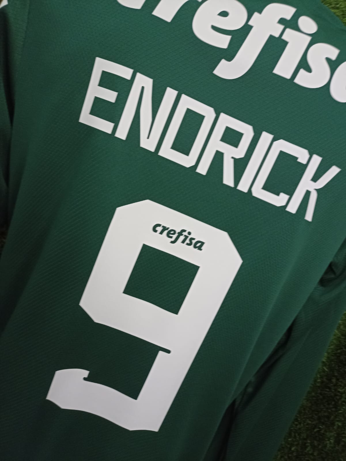 JERSEY PALMEIRAS 2023 MANGA LARGA #9 ENDRICK