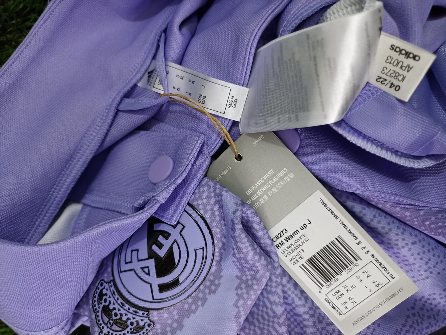 SUDADERA REAL MADRID BASQUETBOL