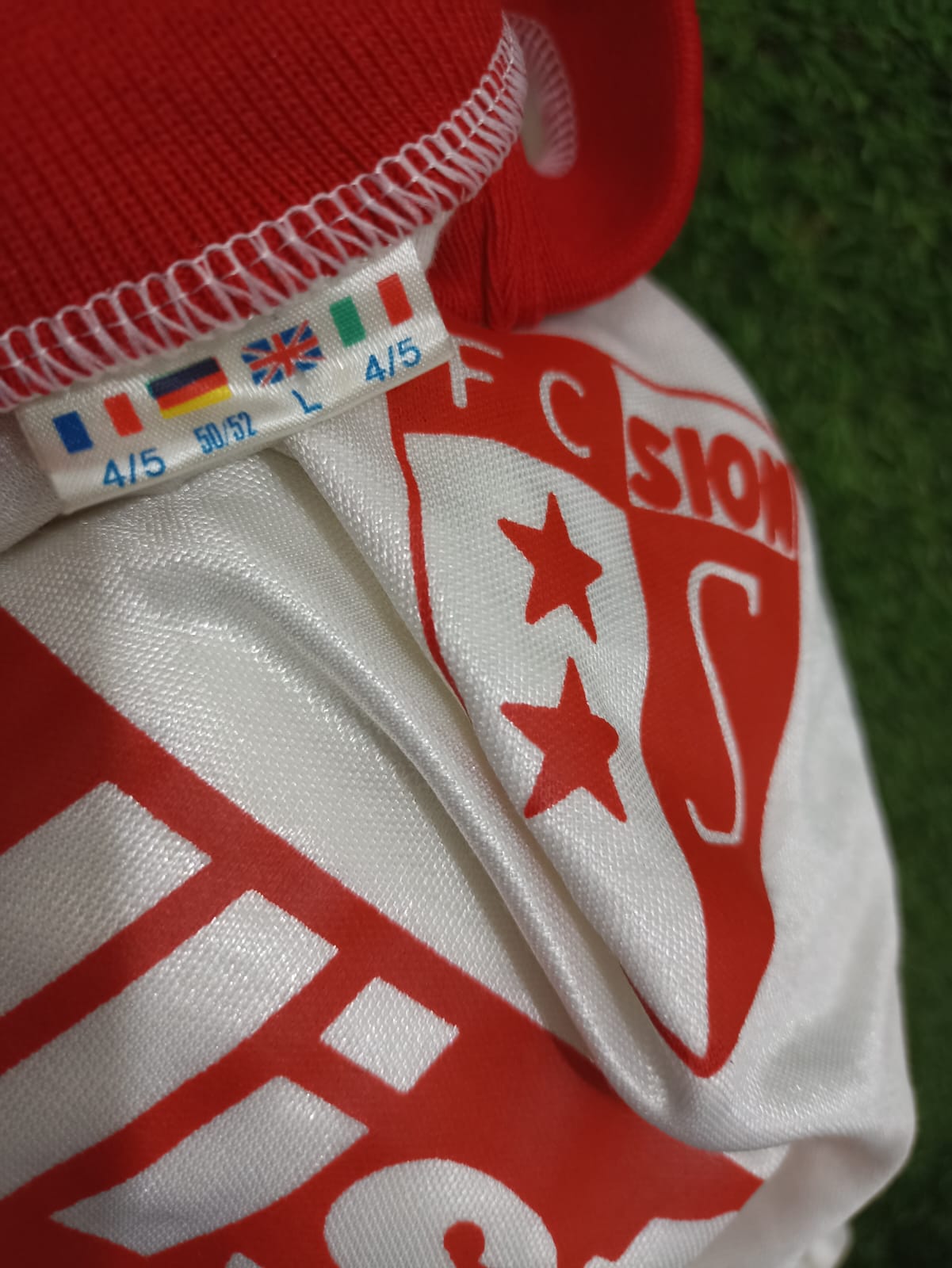 JERSEY FC SION 1987 EPOCA