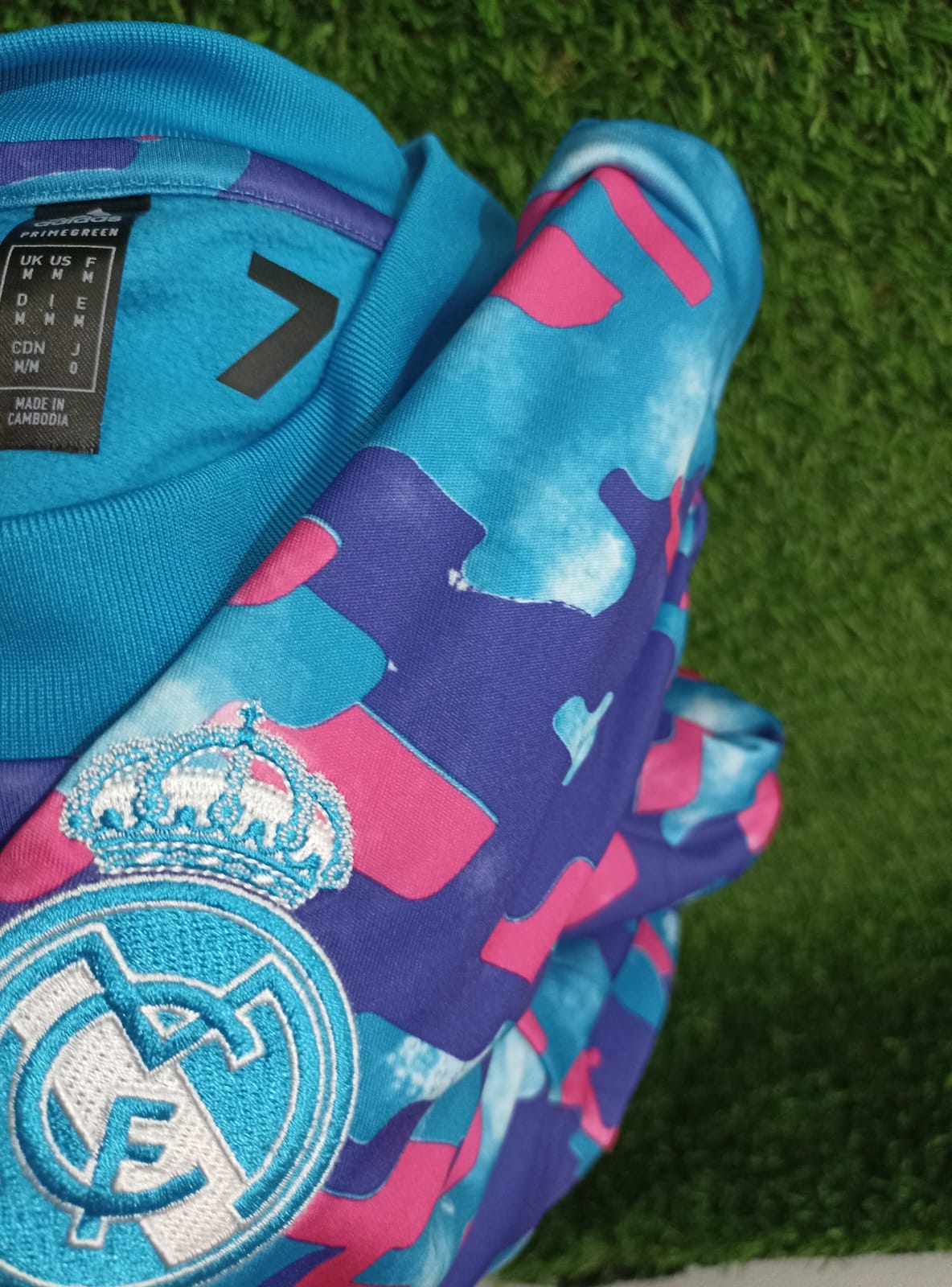 SUDADERA REAL MADRID UTILERIA #7 HAZARD