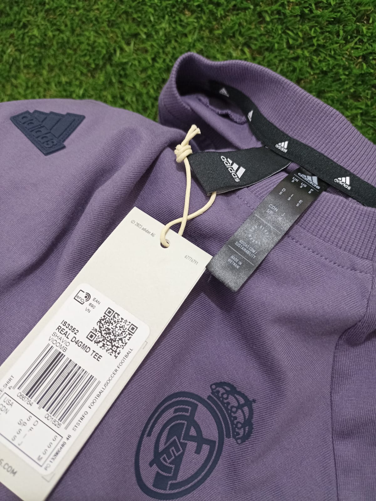 CAMISETA ALGODON REAL MADRID