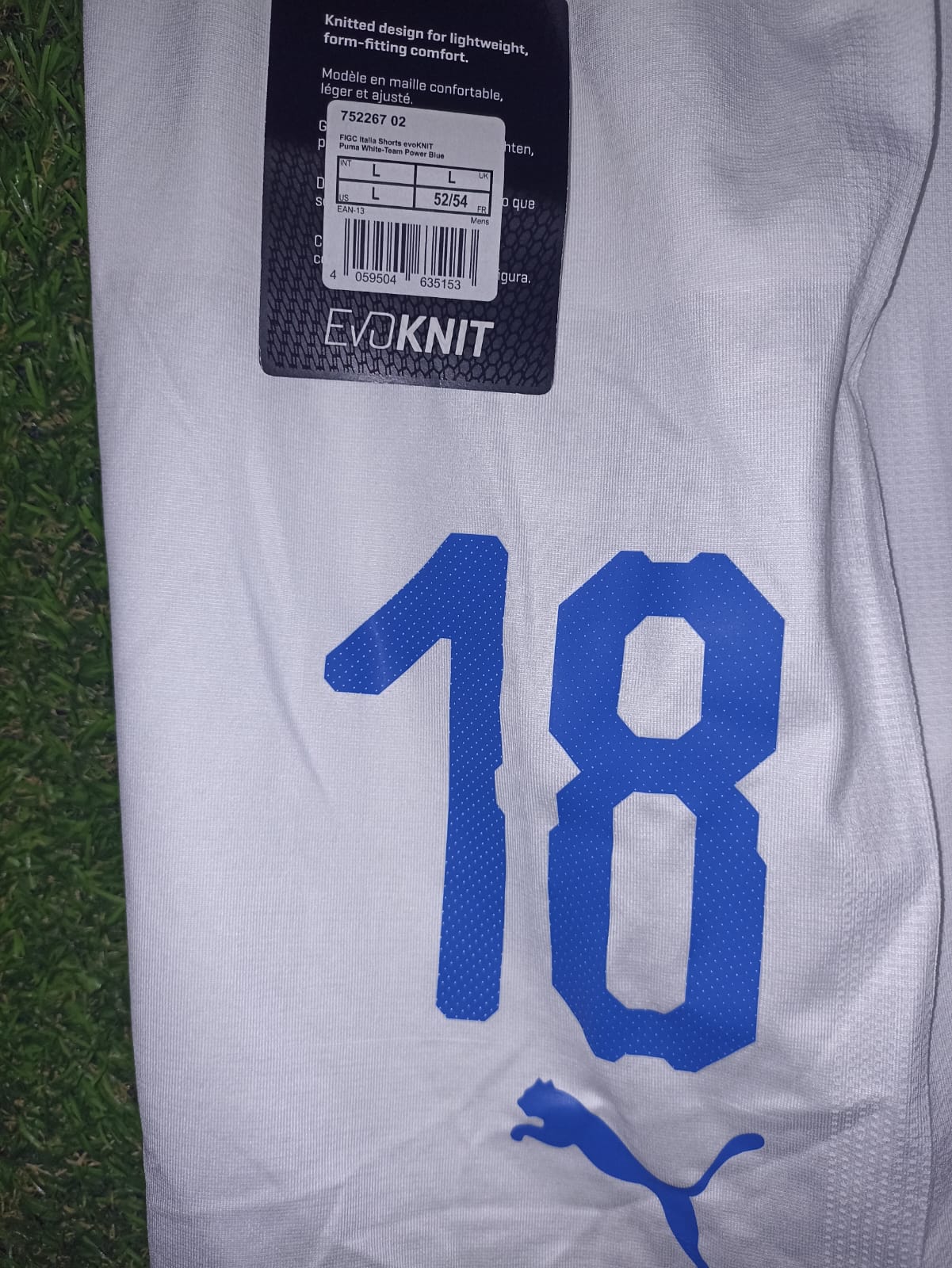 SHORT UTILERIA SELECCION ITALIA #18