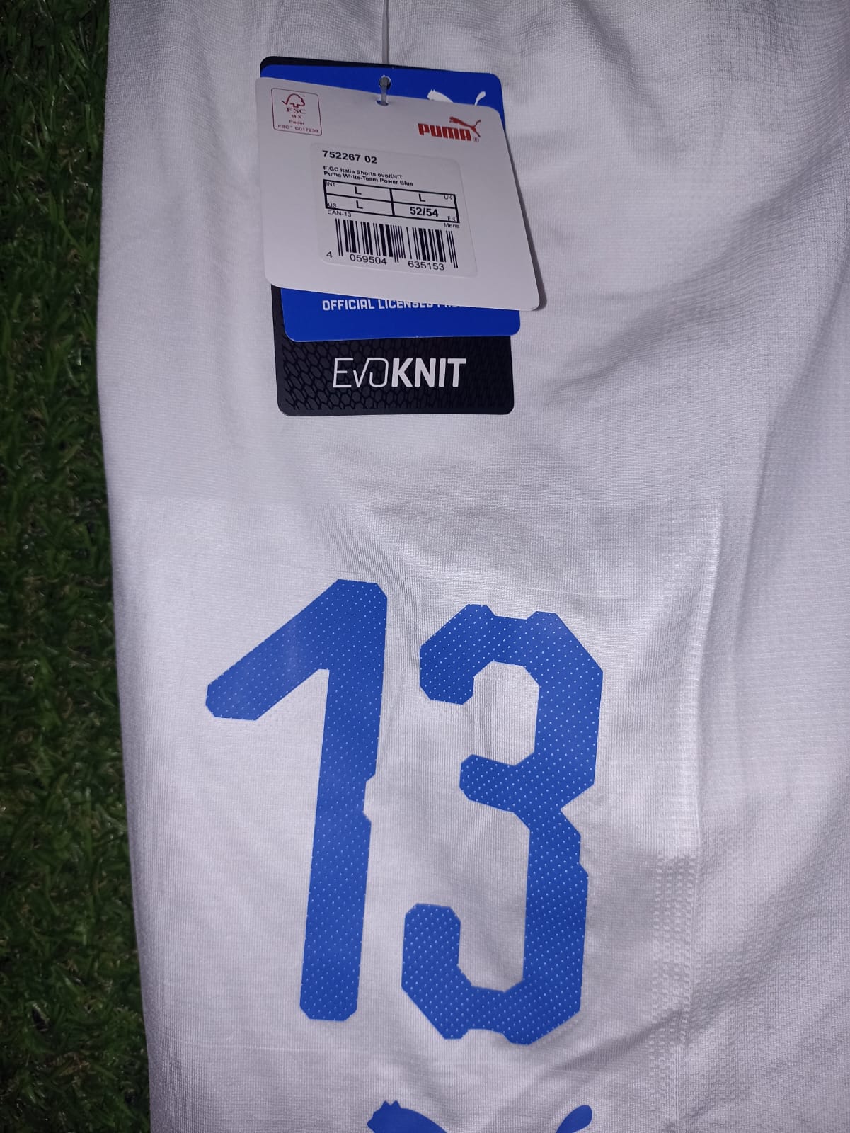 SHORT UTILERIA SELECCION ITALIA #13
