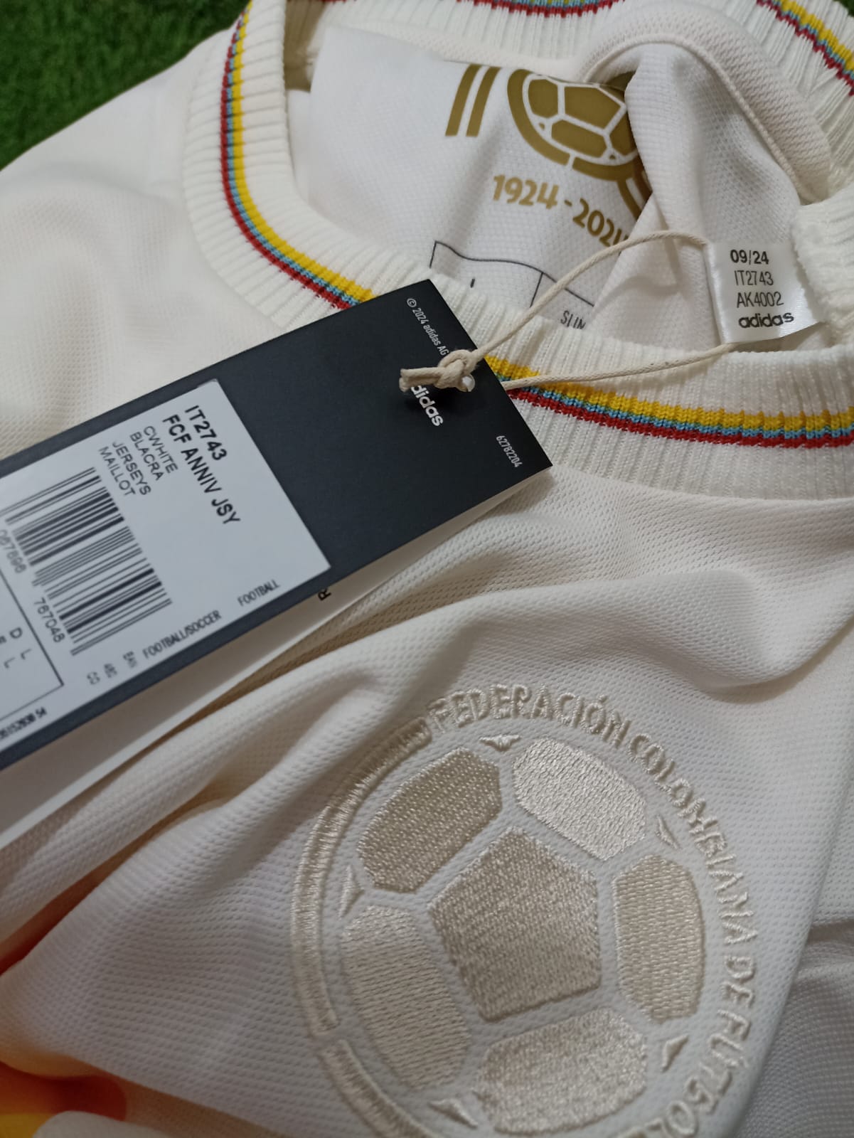 JERSEY COLOMBIA 100 AÑOS