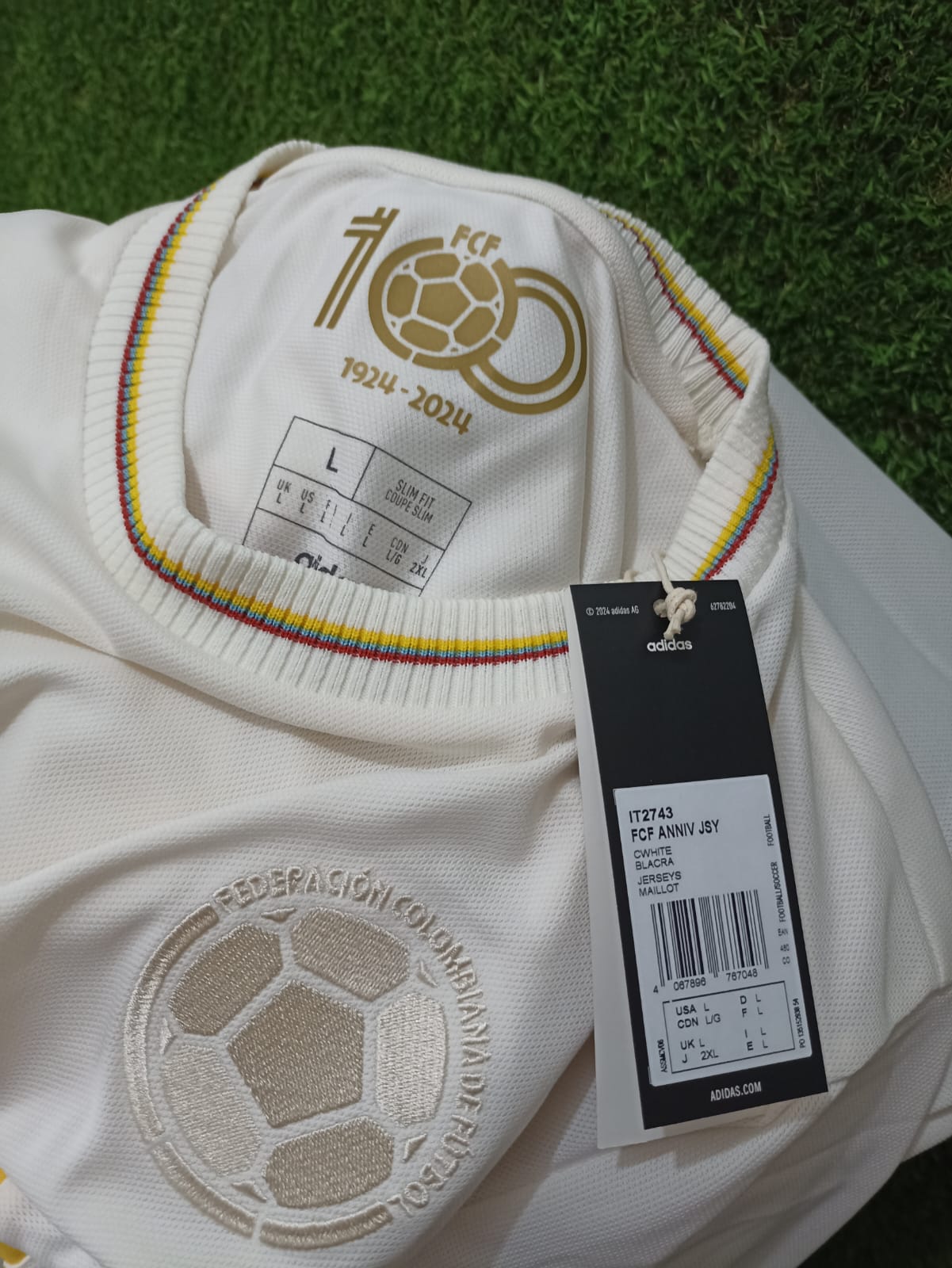 JERSEY COLOMBIA 100 AÑOS