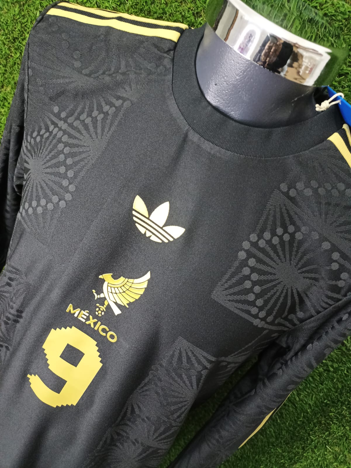 JERSEY SELECCION MEXICO MANGA LARGA #9 RAUL