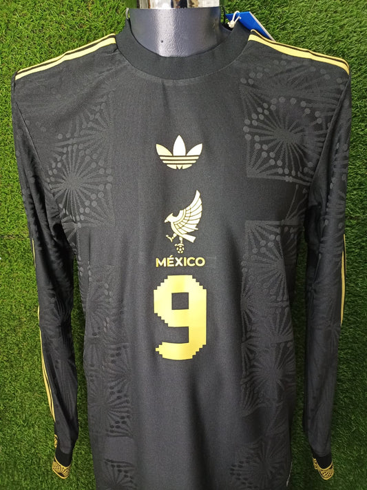 JERSEY SELECCION MEXICO MANGA LARGA #9 RAUL