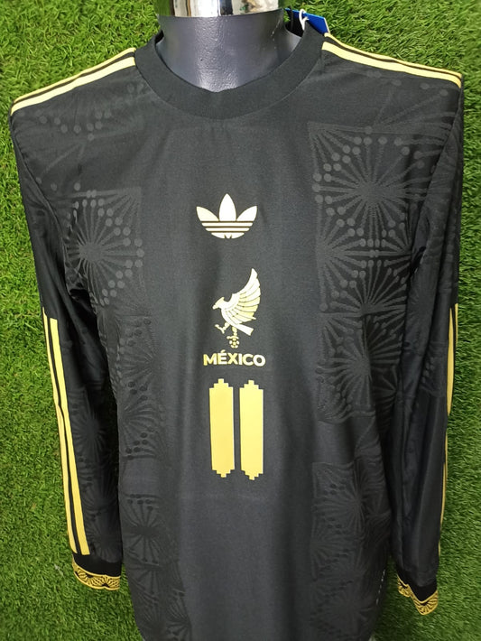 JERSEY SELECCION MEXICO MANGA LARGA #11 S.GIMENEZ