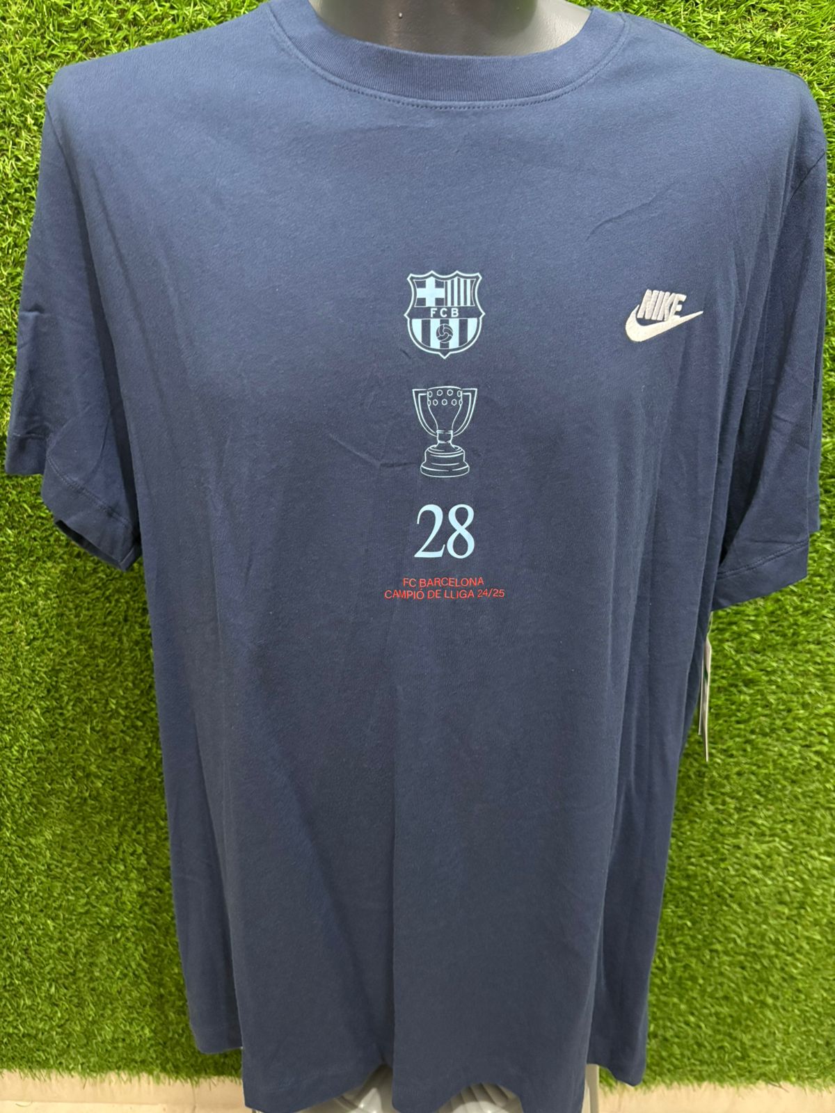 JERSEY BARCELONA ALGODON CELEBRACION CAMPEONATO 28