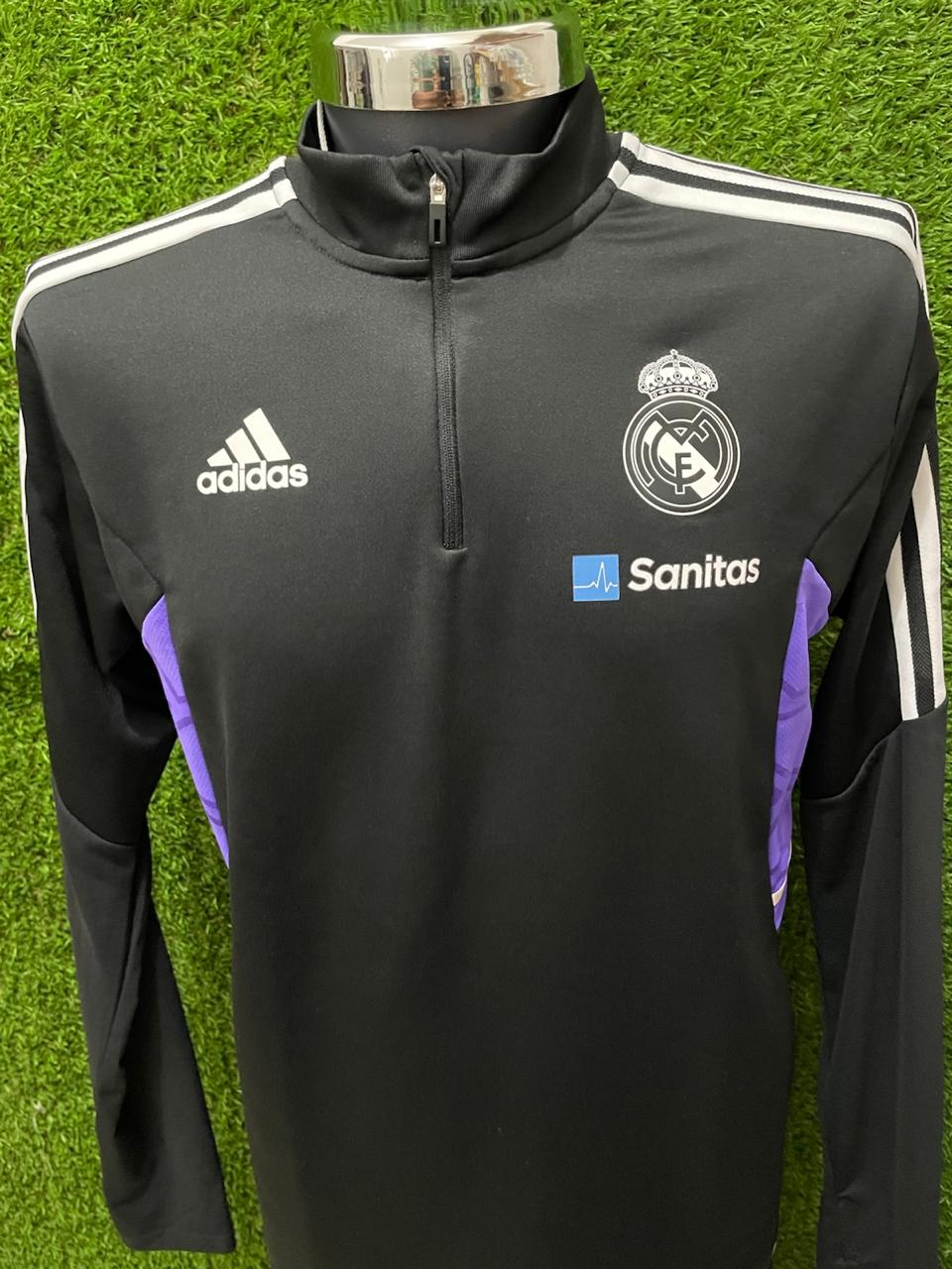 SUDADERA REAL MADRID UTILERIA CUERPO MEDICO