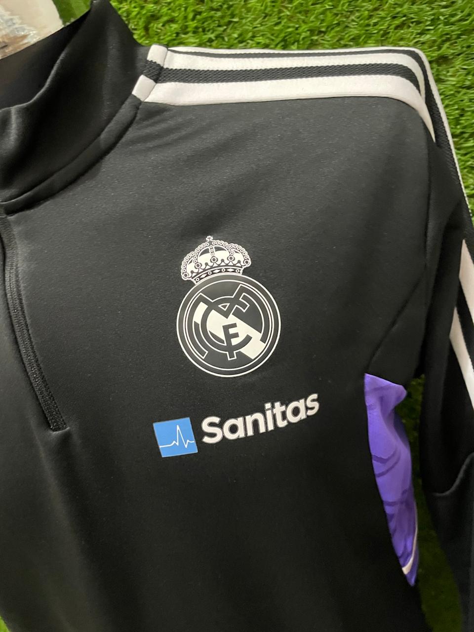SUDADERA REAL MADRID UTILERIA CUERPO MEDICO