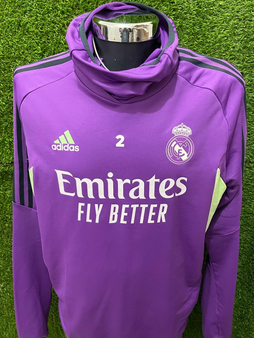 SUDADERA REAL MADRID ENTRENAMIENTO UTILERIA CUELLO TORTUGA