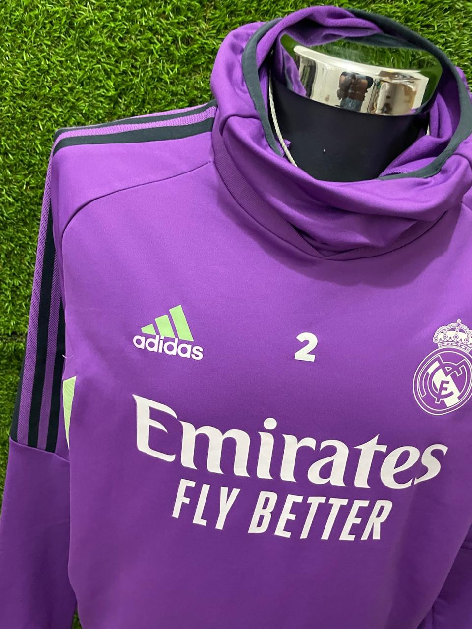 SUDADERA REAL MADRID ENTRENAMIENTO UTILERIA CUELLO TORTUGA