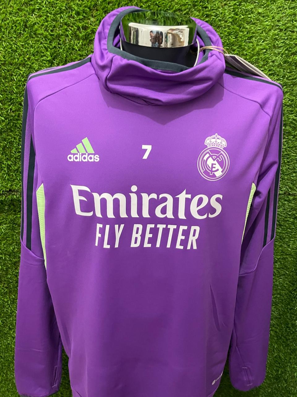 SUDADERA REAL MADRID UTILERIA CUELLO TORTUGA