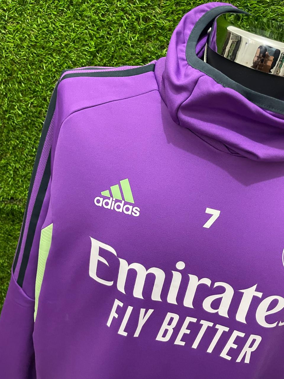 SUDADERA REAL MADRID UTILERIA CUELLO TORTUGA