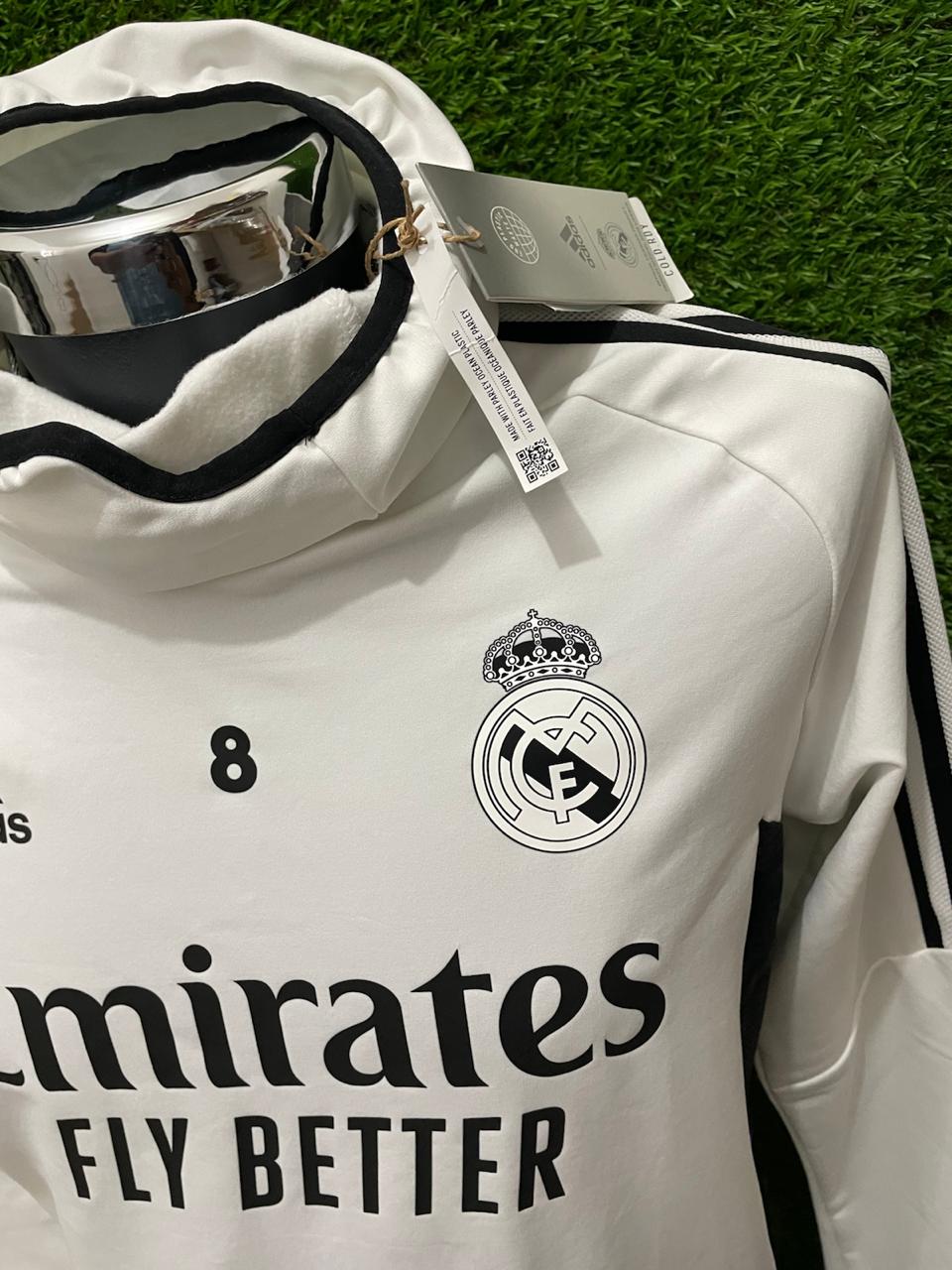 SUDADERA REAL MADRID ENTRENAMIENTO UTILERIA CUELLO TORTUGA