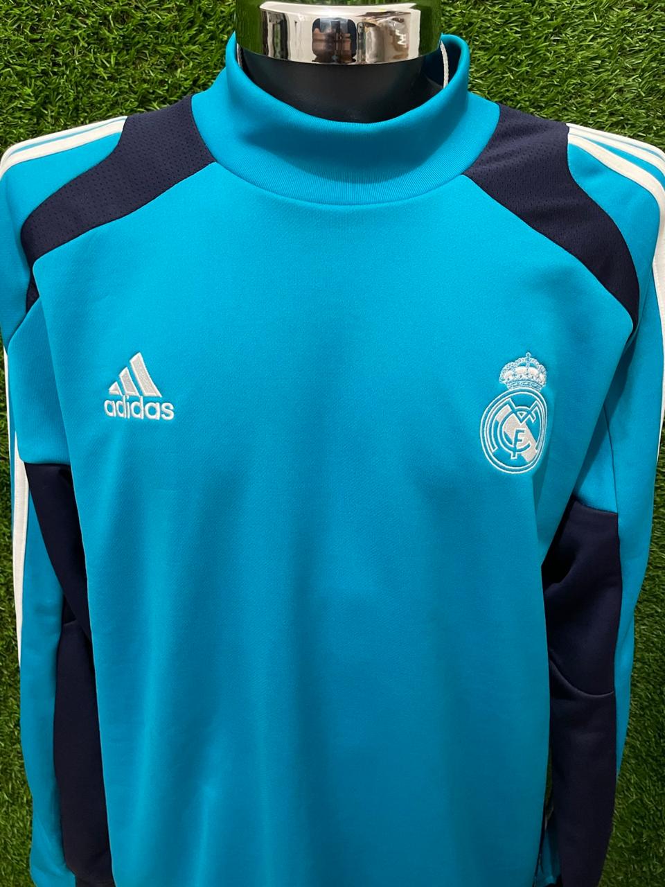 SUDADERA PREMATCH REAL MADRID UTILERIA