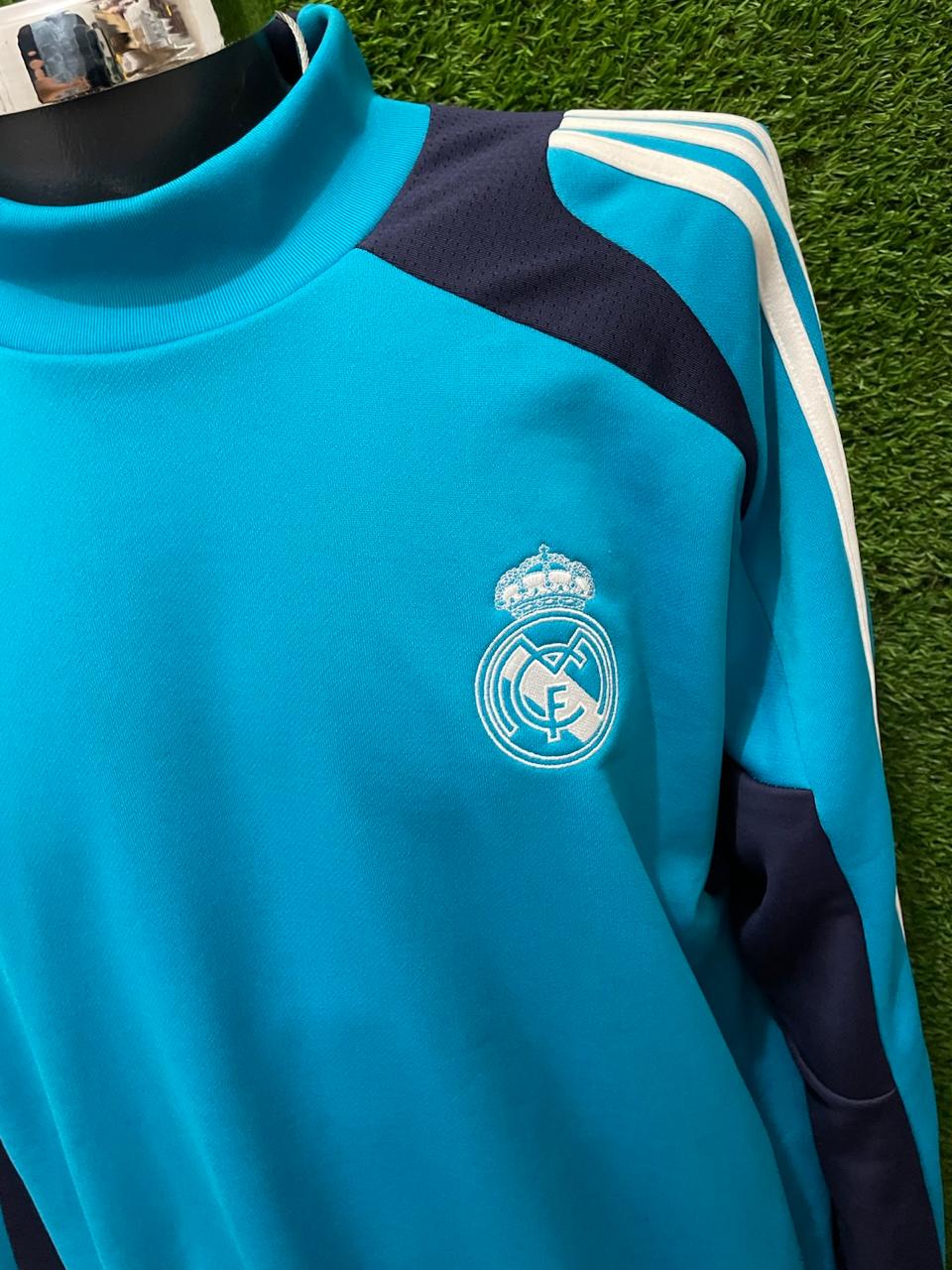 SUDADERA PREMATCH REAL MADRID UTILERIA