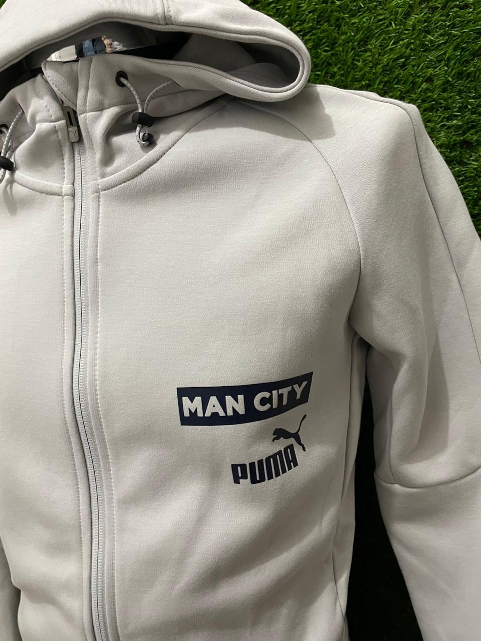 SUDADERA CON GORRO MANCHESTRE CITY