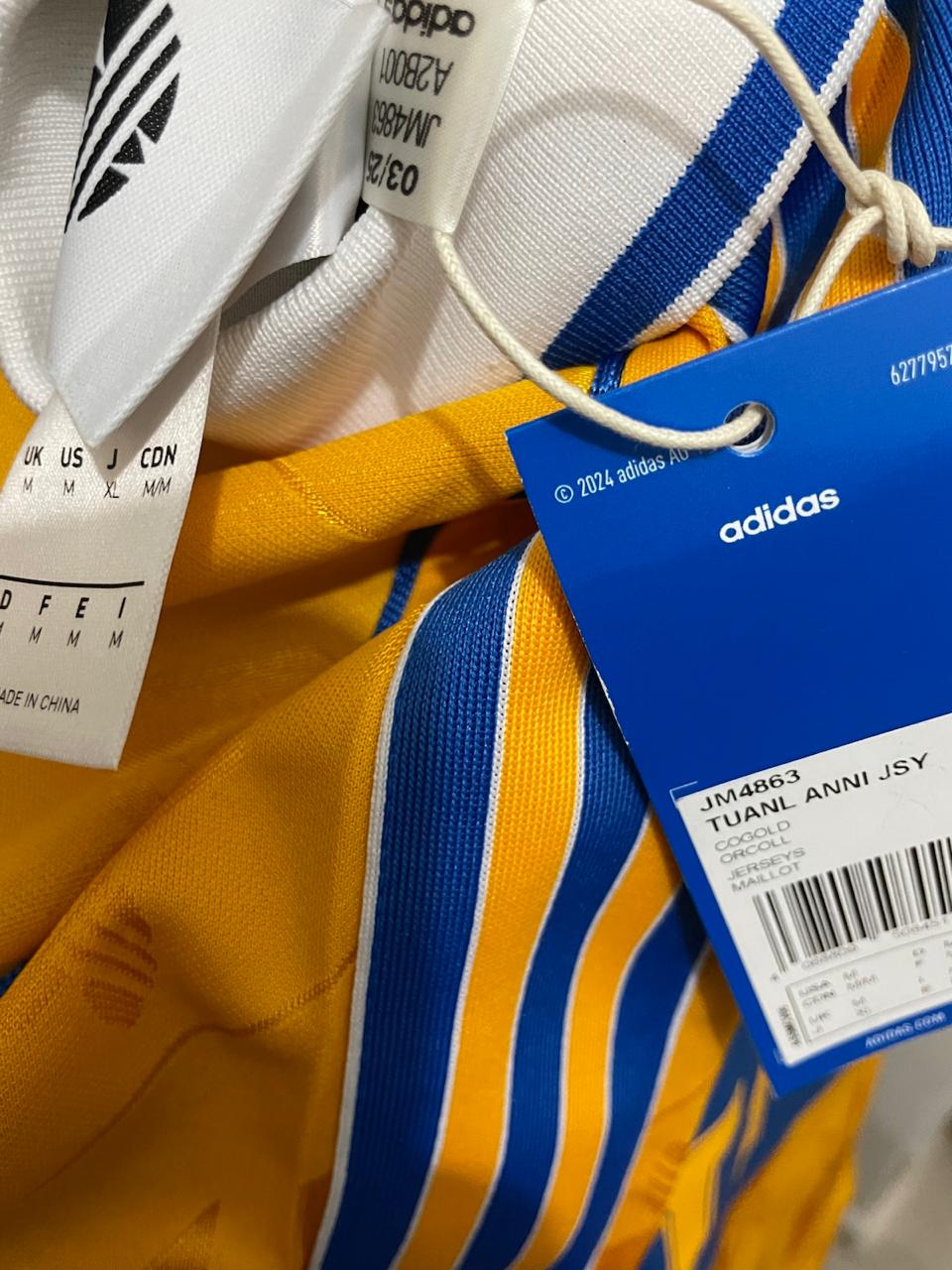 JERSEY TIGRES UANL 65 AÑOS