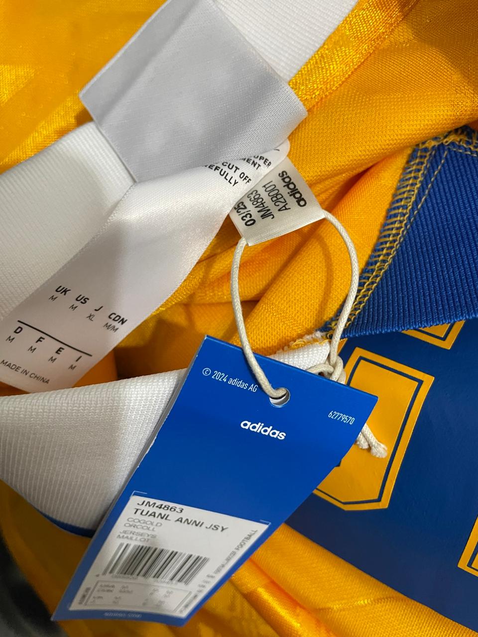 JERSEY TIGRES UANL 65 AÑOS