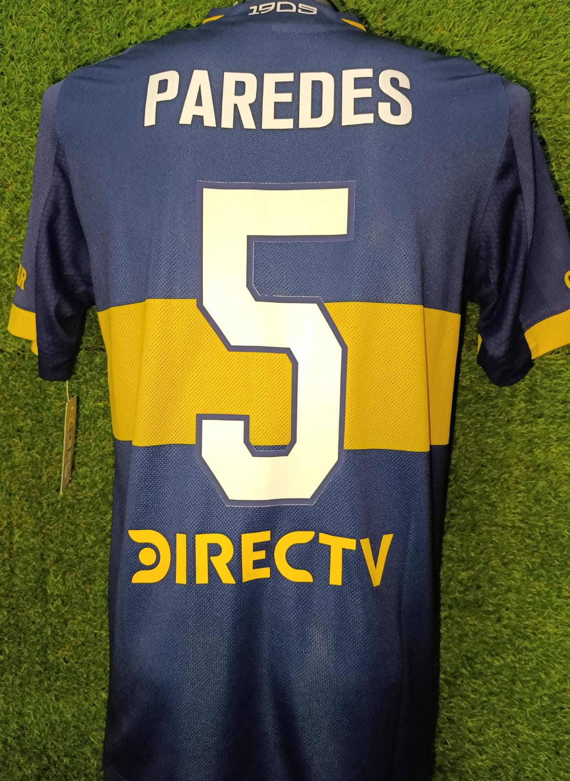 JERSEY BOCA JUNIORS LOCAL VERSION JUGADOR #5 PAREDES