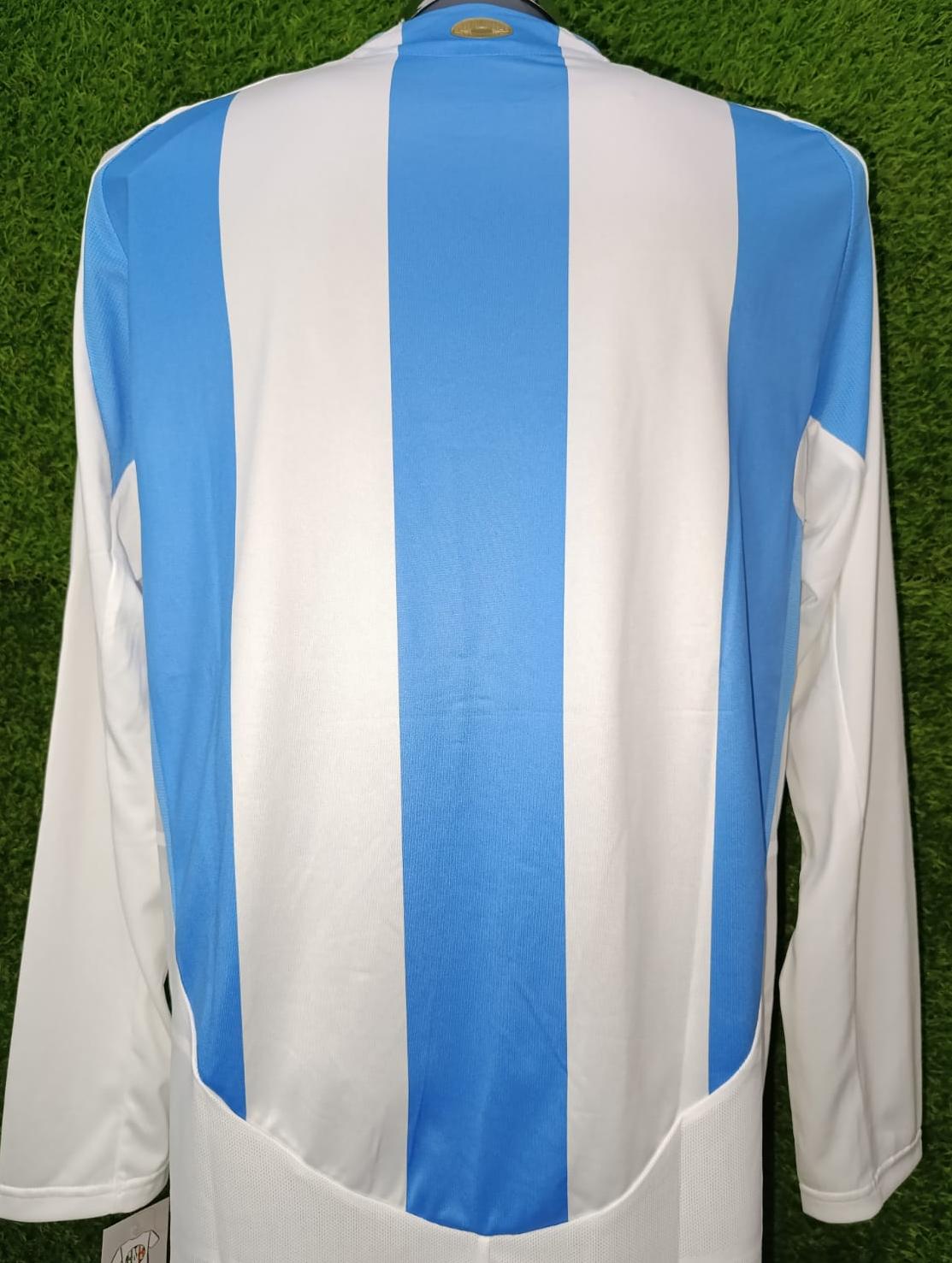 JERSEY ARGENTINA LOCAL 2024-2025 VERSION JUGADOR MANGA LARGA