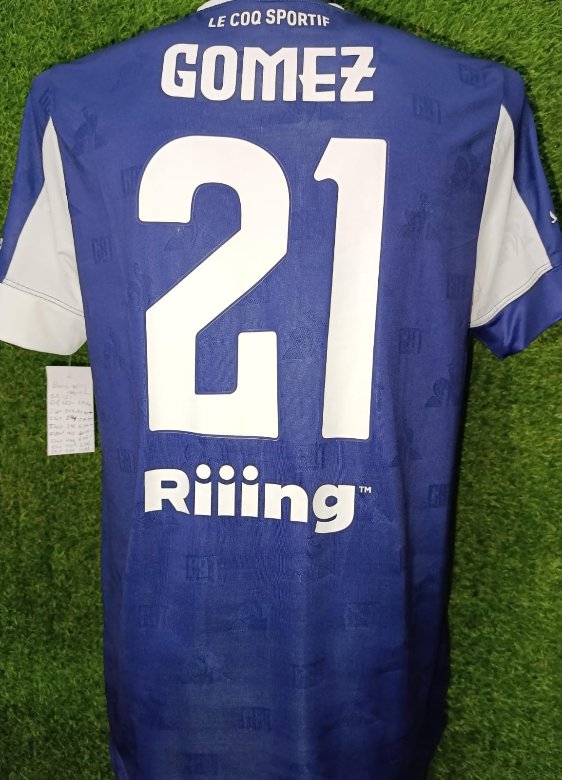JERSEY TALLERES DE CORDOBA UTILERIA COPA LIBERTADORES #21 GOMEZ