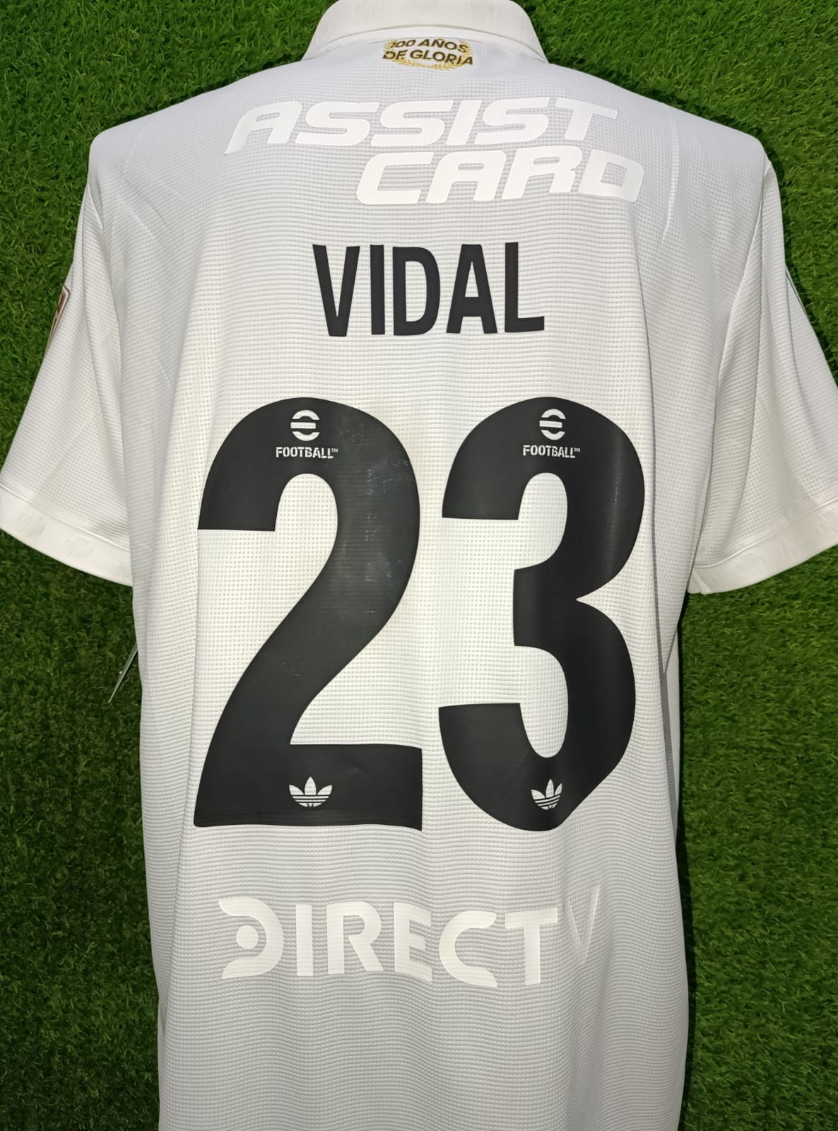 CAMISETA COLO COLO 100 ANOS LIGA CHILENA VIDAL #22