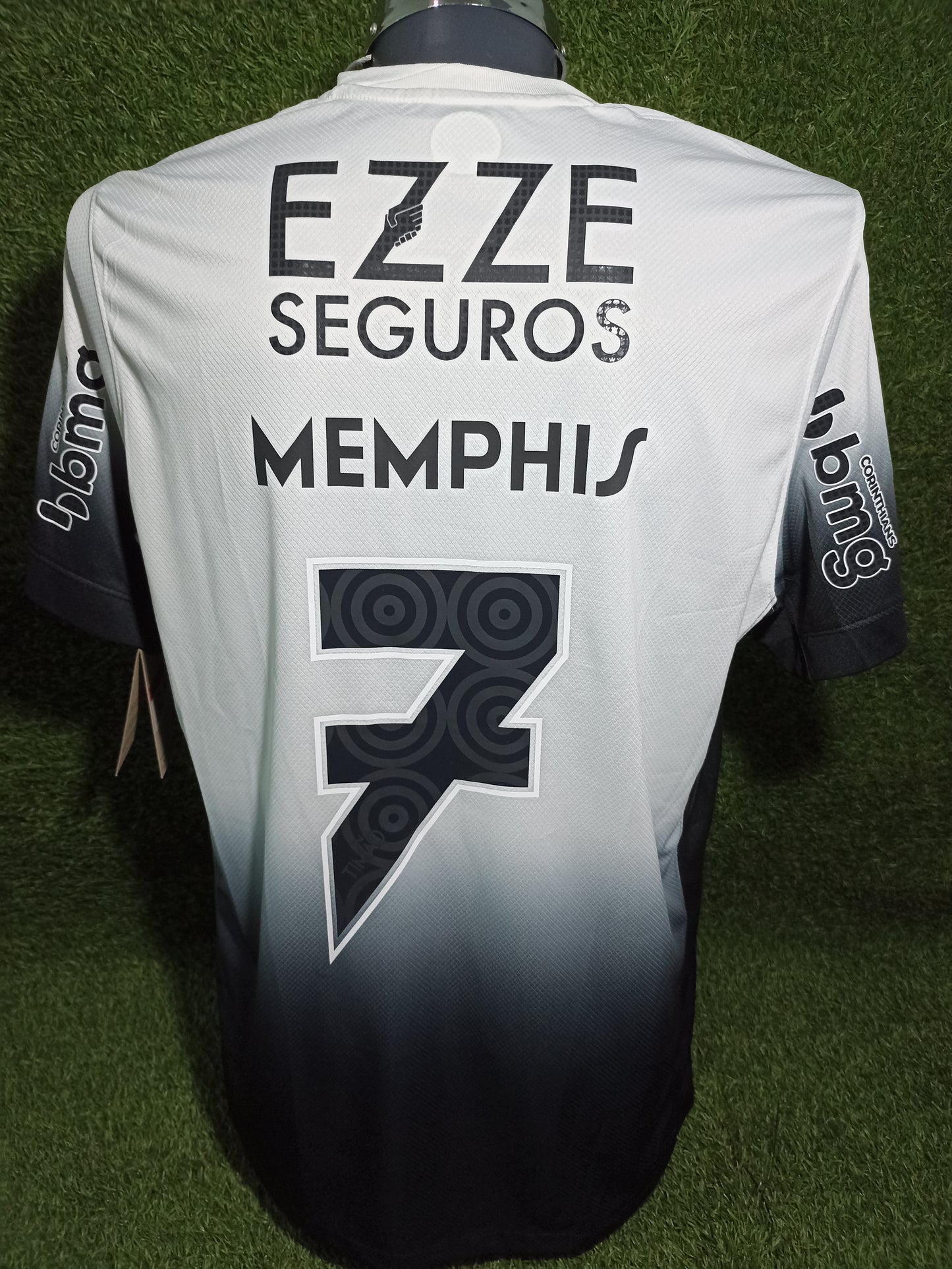 Jersey Corinthians Primera equipación Sudamericana 2024 Name set MEMPHIS #7